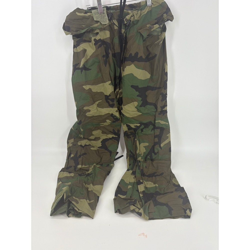 ORC Industries Trousers Improved Rainsuit Camo‎ Military Pants Mens Small